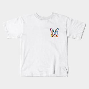 French Bulldog Watercolor Kids T-Shirt